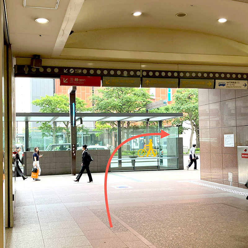 西鉄天神大牟田線 「西鉄福岡（天神）駅」からの行き方 3 イメージ